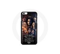 Coque pour Iphone SE Game of Thrones Saison 8 Le Trône de Fer L'affiche de L'équipage Logo Aigle Gris