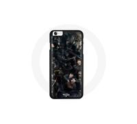 Coque pour iPhone SE - Vikings - Saison 6 - Affiche Personnages - Plastique - Noir