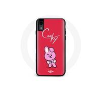 Coque pour Iphone X BTS Bangtan Garçons BT21 Cooky Fond Rouge