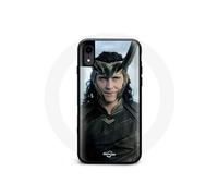 Coque pour Iphone X Loki Thor Ragnarok avec Casque Saison 1