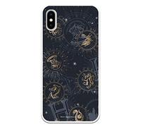 Coque pour iPhone X - XS Officiel Harry Potter Insignias Constellations pour protéger votre téléphone portable Coque Apple en silicone souple sous licence officielle Harry Potter.