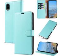 Coque Pour Iphone Xr, Antichoc Magnetique Étui À Rabat Avec Porte Cartes, Portefeuille Housse En Cuir Pu Pour Iphone Xr, Vert