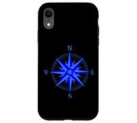 Coque pour iPhone XR bateau voilier capitaine skipper boussole rose des vents voile