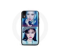 Coque pour Iphone XR Blackpink Groupe K-pop Filles Jennie et Rosé Lovesick girls poster the album