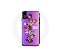 Coque pour Iphone XR BTS TinyTAN Animation Affiche RM Jin Suga J-Hope Jimin Jungkook Et V Mic Drop Danse