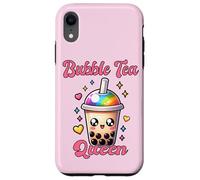 Coque pour iPhone XR Bubble Tea Queen Kawaii Boba Lover Thé japonais au lait