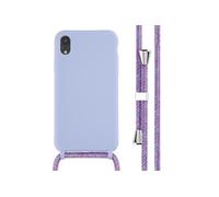 Coque pour iPhone Xr en silicone Violet