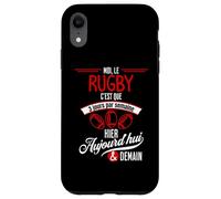 Coque pour iPhone XR Le Rugby C'est Tous Les Jours - Cadeau Humour Rugbyman