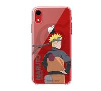 Coque pour iPhone XR Officiel Naruto, Uzumaki pour protéger votre téléphone portable, coque en silicone transparent souple avec licence officielle