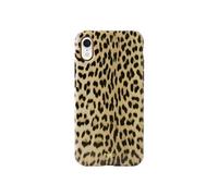 Coque pour iPhone XR Série Glam Leopard Chic et Résistante Beige