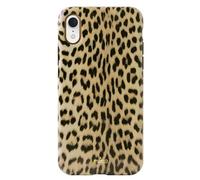 Coque pour iPhone XR Série Glam Leopard Chic et Résistante Beige