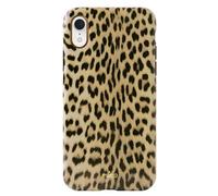 Coque pour iPhone XR Série Glam Leopard Chic et Résistante Beige