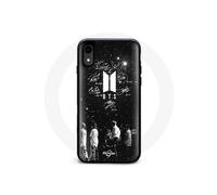 Coque Pour Iphone Xs Bts Signature Members Rm Jin Jimin V Suga Jungkook J-Hope