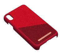 FREJA ROUGE IPHONE XS MAX POLYCARBONATE ET TISSU ROUGE