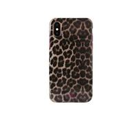 Puro Coque pour iPhone XS Max - Glam Leopard (Leo 2) - TPU souple marron