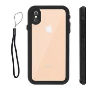 Coque pour iPhone XS Max Waterproof 2m et Antichoc Intégrale Redpepper Noir