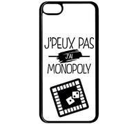 Coque Pour Ipod Touch 6 - J Peux Pas J Ai Monopoly 1 - Noir