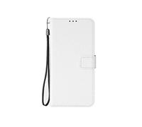 Coque pour iPod Touch 7//6/5 Etui Protection Housse Premium en Cuir PU, Pochette Flip Case Compatible avec Book Blanc