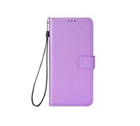 Coque pour iPod Touch 7//6/5 Etui Protection Housse Premium en Cuir PU, Pochette Flip Case Compatible avec Book Violet
