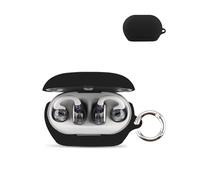 Coque pour JBL Soundgear Clips écouteurs sans Fil,daunke étui de Protection Souple en Silicone，étui Doux pour la Peau avec Boucle Ronde, Protection complète, Noir