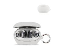 Coque pour JBL Soundgear Clips écouteurs sans Fil,daunke étui de Protection Souple en Silicone，étui Doux pour la Peau avec Boucle Ronde, Protection complète, Transparent