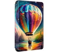 Coque pour Kindle Paperwhite 2018 10e Génération Flip Etui Cuir PU Silicone Case Magnétique Auto Veille/Réveil Anti Chute Cas Eau Forêt Peinture Motif Housse Kindle Paperwhite 10eme Gen (2)