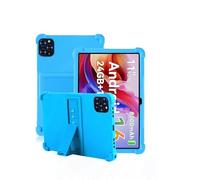 Coque pour KINGRID T90 11 Pouces,daunke Silicone Souple,avec Support Rabattable,Légère aux Chocs,Anti-Rayures,Protection complète,Ciel Bleu