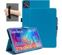 Coque pour KINGRID W90 11 Pouces,daunke Bracelet,Légère aux Chocs,imperméable，Anti-Rayures,Fin et résistant，Protection complète,Bleu