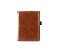 Coque pour Kobo Aura Edition 2 Etui de téléphone portefeuille Luxe Uni Marron