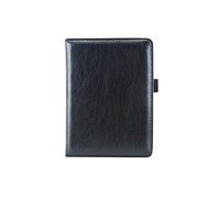 Coque pour Kobo Aura Edition 2 Etui de téléphone portefeuille Luxe Uni Noir