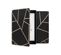 imoshion Design Slim Hard Case Sleepcover pour Kobo Aura One - Black Graphic