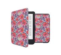 imoshion Design Slim Hard Sleepcover pour Kobo Clara 2E / Tolino Shine 4 - Flower Watercolor