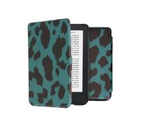 Coque pour Kobo Clara 2E,Tolino Shine 4 Design Sleepcover Bookcase zonder stand Vert