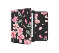 imoshion Design Slim Hard Case Sleepcover pour Kobo Clara Colour / BW - Blossom