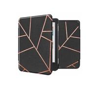 imoshion imoshion Design Slim Hard Case Sleepcover Kobo Clara Colour / BW Black Graphic Noir