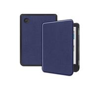 Coque pour Kobo Clara BW,Kobo Clara Colour Slim Hard Case Sleepcover Bookcase zonder stand Bleu foncé