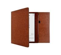 imoshion Étui de liseuse portefeuille en cuir végan pour Kobo Elipsa 2E - Marron foncé