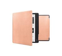 Coque pour Kobo Elipsa 2E Slim Hard Case Sleepcover Bookcase zonder stand Rose dorée