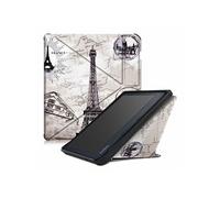 Coque pour Kobo Libra 2 Etui de liseuse portefeuille design Origami Multicolore