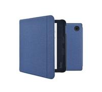 imoshion imoshion Étui de liseuse portefeuille Canvas Sleepcover avec support Kobo Libra Colour Bleu foncé Bleu foncé
