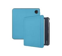 imoshion Étui de liseuse portefeuille Slim Hard pour Kobo Libra Colour - Bleu clair