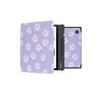 Coque pour Kobo Libra H2O Design Slim Hard Case Sleepcover Bookcase met stand Multicolore