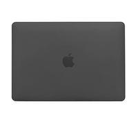 Coque pour Le Nouveau 2021/2020/2019 Macbook Air 13" (M1 A2337/ A2179 / A1932) avec Un Skin de Clavier Européen Transparent (Noir)