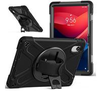 Coque pour Lenovo Idea Tab K11 2ème Gén 11" TB-336FU TB-336ZU 2025, Antichoc Armure Robuste Étui avec Support Rotatif à 360 Degrés et Dragonne, TPU + PC Housse pour Lenovo Idea Tab K11 2ème Gén 11"