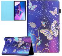 Coque Pour Lenovo M10 Plus 3rd Gen 10.6 Pouces 2022 (Tb125 / Tb128) Étui De Protection Case Tablette Housse Smart Cover Avec Réveil/Veille Auto Pour Lenovo Tab M10 Plus (3rd Gen), Papillon Diamant