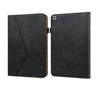 Coque Pour Lenovo M10 TB-X505L-TB-X505F-TB-X605L-TB-X605F Housse Tablette le style rétro à rayures Etui noir Motif Magnétique