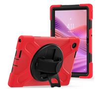 Coque pour Lenovo Tab 10.1 Pouces 2025 TB-311FU TB-311XU, Antichoc Armure Robuste Étui avec Support Rotatif à 360 Degrés et Dragonne, TPU + PC Housse pour Lenovo Tab 10.1 Pouces 2025 TB-311FU TB-311XU