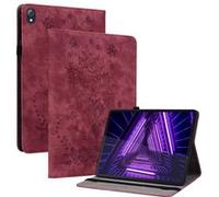 Coque pour Lenovo Tab K10 FLOODKING, Support avec Porte-Stylet Intégré,Rouge Rouge G