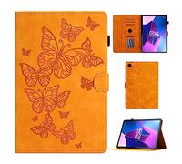 Coque pour Lenovo Tab M10 3rd Gen 10.1 Pouces Étui de Protection Case Tablette TB-328FU/328XU Housse Smart Cover avec Réveil/Veille Auto pour Lenovo Tab M10 3e Génération 10.1 Pouces 2022, Orange