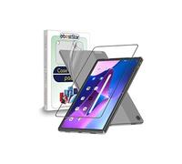 Coque pour Lenovo Tab M10 Plus 10.6 (Gen 3) Gel Silicone ULTRA FINE Antichoc, Transparent + Film VERRE Trempé